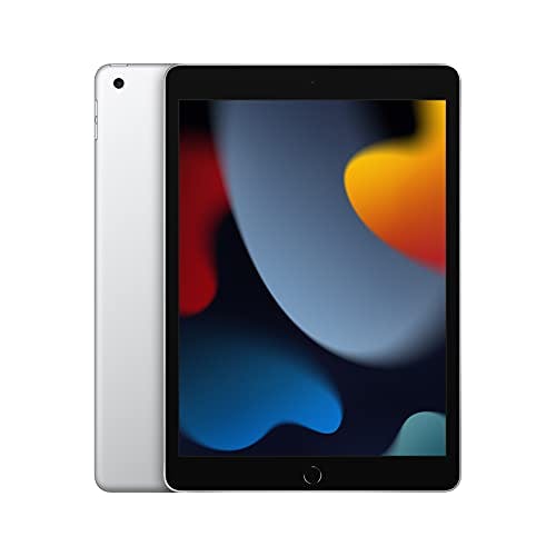 Imagen frontal de 2021 Apple iPad de 10.2 Pulgadas (Wi-Fi, 64 GB) - Color Plata