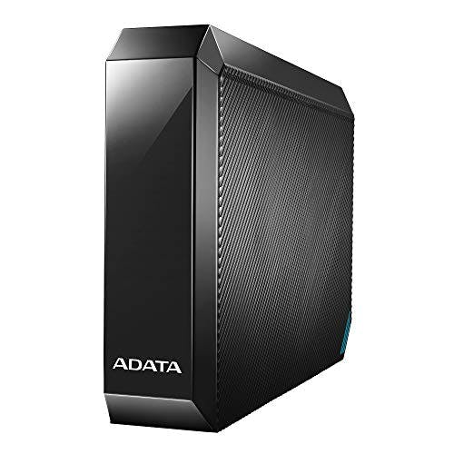 Imagen frontal de ADATA Disco Duro Externo 4TB Negro HM800 USB 3.2 Mod: AHM800-4TU32G1-CUSBK