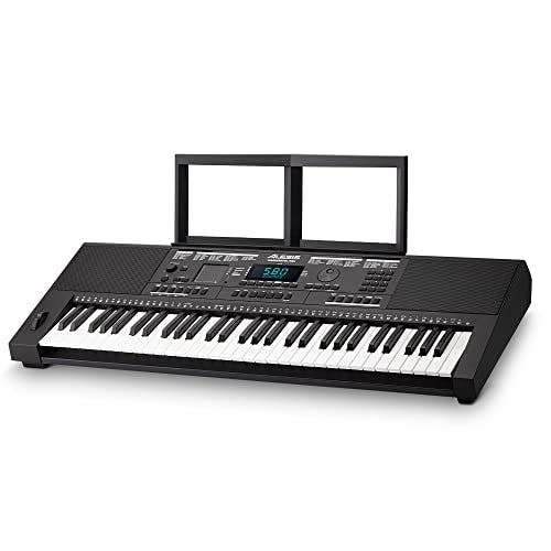 Compara precios Alesis Harmony 61 Pro - Piano de teclado de 61 teclas con respuesta táctil ajustable, USB Midi, 580 sonidos, X/Y Performance Touchpad con DJ-Style FX