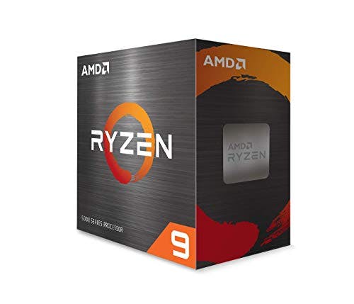 Imagen frontal de AMD - Procesador RYZEN 9 5900X, 3.7GHz, 12 Núcleos - Socket AM4