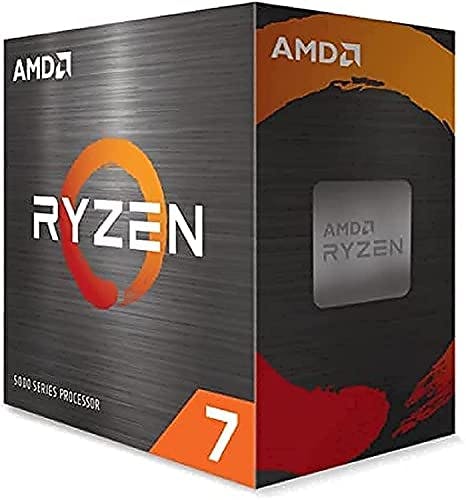Imagen frontal de AMD Procesador Ryzen 7 5700X - 8 Núcleos - Socket-AM4-3.40GHz - 32MB L3 Cache (100-100000926WOF)