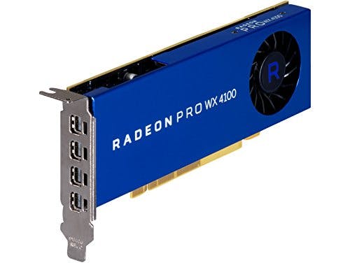 Compara precios AMD Radeon Pro WX 4100 - Tarjeta gráfica (4 GB, GDDR5, Z0B15AT)