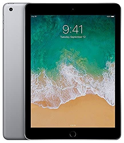 Imagen frontal de Apple - iPad de 9,7 pulgadas con WiFi de 32 GB, gris espacial