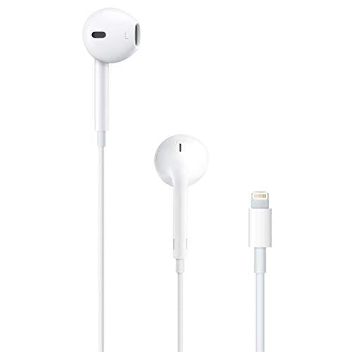 Imagen frontal de Apple EarPods con Conector Lightning