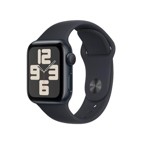 Compara precios Apple Watch SE (2a Gen, 2023) GPS • Caja de Aluminio Color Medianoche de 40 mm • Correa Deportiva Color Medianoche - S/M