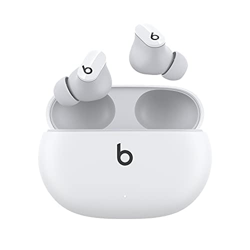 Imagen frontal de Beats Studio Buds: Audífonos in-Ear inalámbricos de Verdad con cancelación de Ruido – Audífonos Resistentes al Sudor, compatibles con Apple y Android, Bluetooth Class 1, micrófono Integrado – Blanco