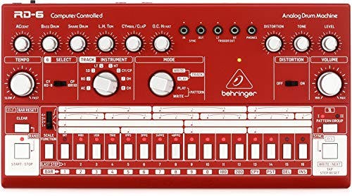 Compara precios Behringer RD-6 Máquina de tambor analógica, color rojo