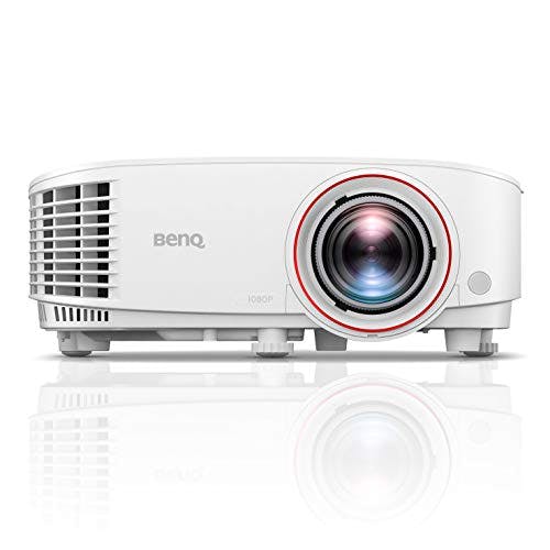 Compara precios BenQ TH671ST Full HD 1080p Projector for Gaming: High Brightness 3000 ANSI Lumen, Low Input Lag, Superior Short Throw for Table Top Placement - White