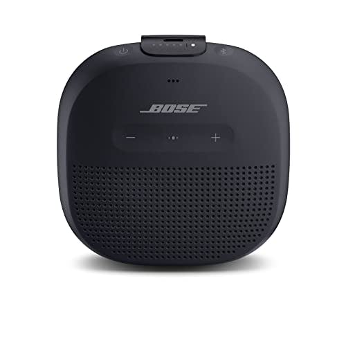 Imagen frontal de Bose SoundLink Micro - Altavoz Bluetooth Resistente al Agua, Negro (Black)