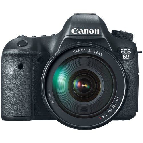 Compara precios Canon EOS 6D 20.2 MP CMOS Digital SLR Camera with 3.0-Inch LCD and EF 24-105mm f/4L IS USM Lens Kit - Wi-Fi Enabled