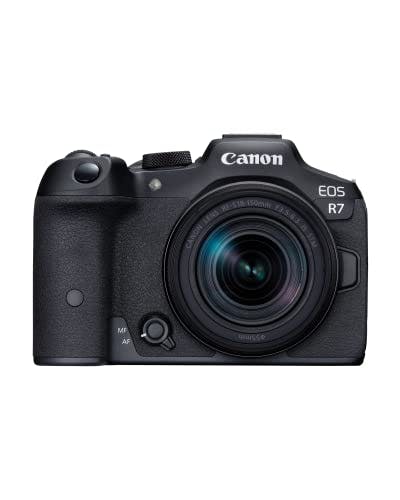 Imagen frontal de Canon EOS R7 RF-S18-150mm F3.5-6.3 IS STM