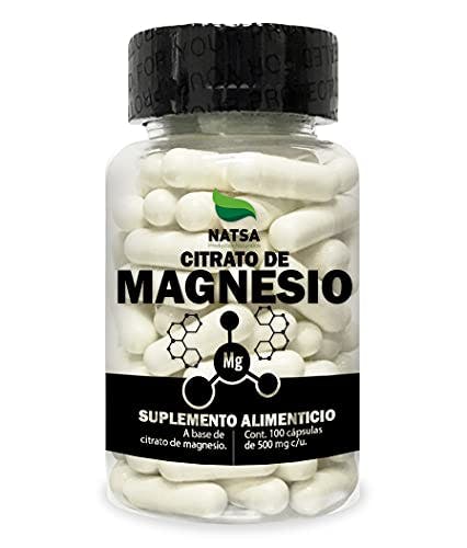 Compara precios Citrato de Magnesio 100 cápsulas, calidad Premium