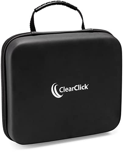 Imagen frontal de ClearClick Estuche de transporte y almacenamiento - Se adapta a convertidor de video a digital 2.0/3.0 o caja de captura de video HD Ultimate