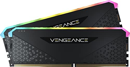 Imagen frontal de Corsair Vengeance RGB RS 16GB (2x8GB) DDR4 3600 (PC4-28800) C18 Memoria de Escritorio