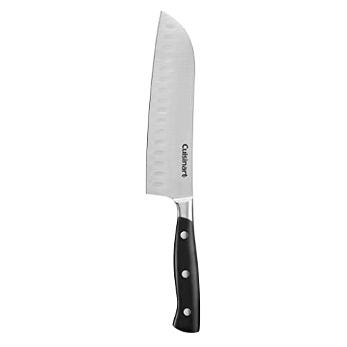 Compara precios Cuisinart C77TR-8SL Cuchillo clásico con remache triple, 20.3 cm, negro, cuchillo santoku 17.8 cm (7"), Negro, 1