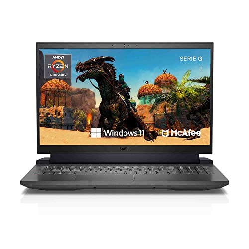 Imagen frontal de Dell Laptop Gaming G5 5511 Ci5-11260H, 8GB RAM, 256SSD, Nvidia RTX 3050, Win 11, Negro, Inspiron 15