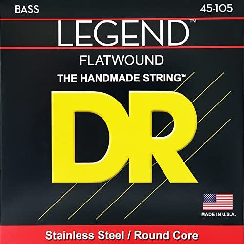 Compara precios DR Strings Hi-Beam Flats - Bajo redondo de acero inoxidable de núcleo redondo 45-105