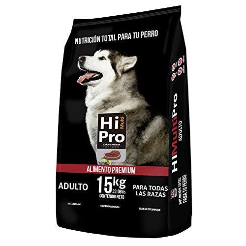 Imagen frontal de HI MULTI PRO Alimento Premium para Perro Adulto 15kg