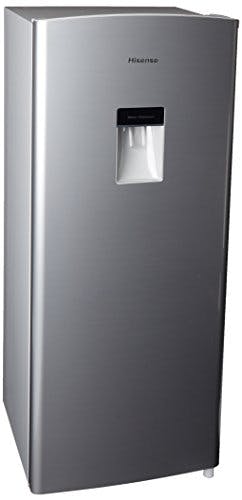Imagen frontal de Hisense RR63D6WGX Refrigerador 6.3 Pies con Dispensador de Agua Gris