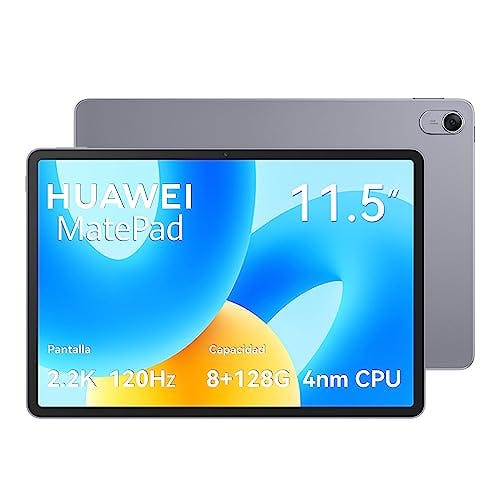 Compara precios Huawei MatePad 11.5" (2023) WiFi, Tablet 8+128 GB, 120 Hz 2.2K Pantalla FullView, 4nm CPU, Gris(Garantía en México)