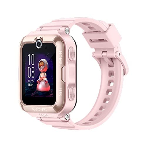 Imagen frontal de Huawei Watch Kids 4 Pro (GPS) - Reloj Inteligente, Pantalla AMOLED 1.41'', 8GB ROM, Cámara Frontal 5MP, Touch Screen, Bluetooth, Rosa(Garantía en México)