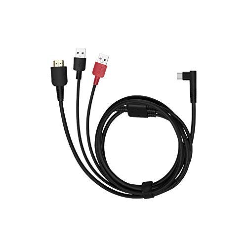 Imagen frontal de HUION Cable 3 en 1, compatible con Huion Kamvas 12, Kamvas 13, Kamvas 16 (2021), CB05A