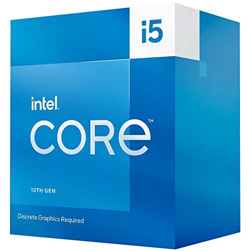 Compara precios Intel Core i5-13400F Procesador de computadora 10 núcleos (6 núcleos P + 4 núcleos electrónicos) caché de 20 MB, hasta 4.6 GHz