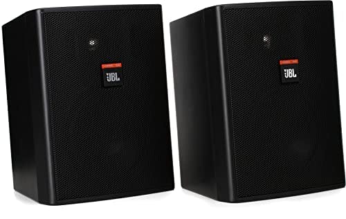 Imagen frontal de JBL Control 25AV Indoor Outdoor Speaker Monitor 5.25 Inch Woofer Control Contractor Series Priced and sold as a Pair