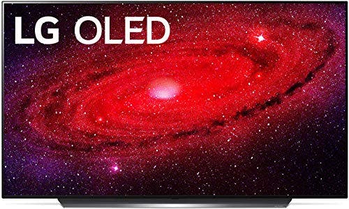Imagen frontal de LG OLED55CXPUA Alexa incorporado CX 55" 4K Smart OLED TV (2020) (renovado)