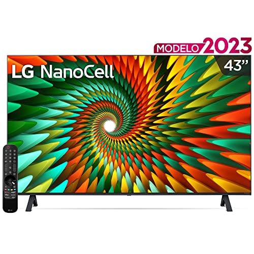 Imagen frontal de LG Pantalla NanoCell 43" 4K Smart TV con ThinQ AI 43NANO77SRA