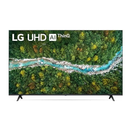 Imagen frontal de LG Pantalla UHD AI ThinQ 55'' UP77 4K Smart TV