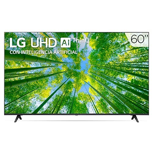 Imagen frontal de LG Pantalla UHD TV AI ThinQ 60" 4K Smart TV 60UQ8000PSB