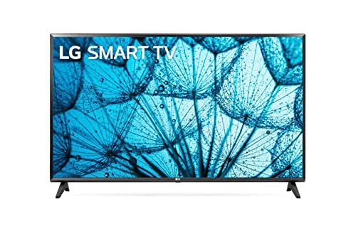 Imagen frontal de LG Television de 32" Class HD 720p Smart LED TV HDR webOS Frecuencia de Actualización 60Hz Navegador Web HDMI USB Compatible con Alexa 32LM577BZUA (Reacondicionado)