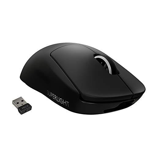 Compara precios Logitech G PRO X SUPERLIGHT Mouse Inalámbrico de Gaming, Ligero, Sensor HERO 25K, 25.600 DPI, 5 Botones Programables, Memoria Integrada, para esport, Compatible con PC/Mac - Negro