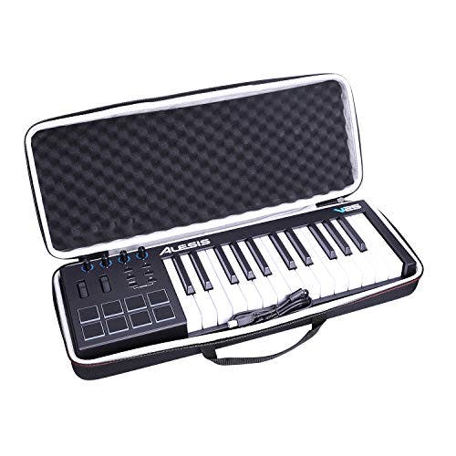 Compara precios LTGEM - Funda para driver Alesis V25-25-Key USB MIDI Keyboard Controller, bolsa de transporte protectora para viaje