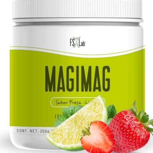 Compara precios Magimag Citrato de Magnesio en Polvo de Natural Slim Frank Suarez - Citrato de Magnesio 452 mg por Porción - Citrato Magnesio con Colágeno, para Relajarse y Dormir Mejor, Ayuda a Músculos e Intestino