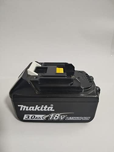 Imagen frontal de Makita BL1830B 18 V Batería compacta Iones de Litio, Paquete de 1, 3.0Ah