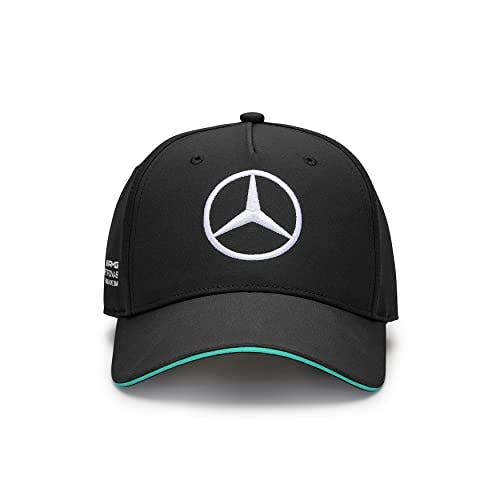 Imagen frontal de Mercedes AMG Petronas Gorra MAPF1 RP Team Baseball para Unisex Adulto, Talla única, Color Negro