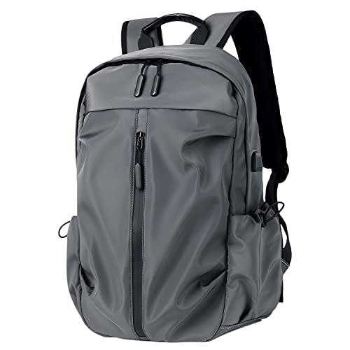 Compara precios Mochila Antirrobo, Mochila Impermeable, Mochila para Computadora Portátil de Negocios de Viaje informal para Hombres y Mujeres con Puerto de Carga USB， para Computadora Portátil de 16 Pulgada (Gris)