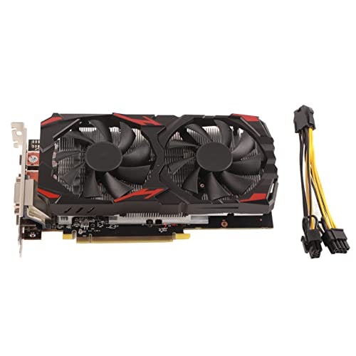 Compara precios NestNiche Tarjeta Gráfica RX 580 8GB GDDR5 256bit Soporte 8K 2 Ventiladores De Refrigeración 16 PCI Express 3.0 Tarjeta Gráfica para Juegos