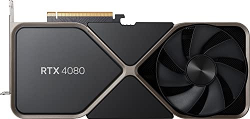 Imagen frontal de NVIDIA - Tarjeta gráfica GeForce RTX 4080 16GB GDDR6X