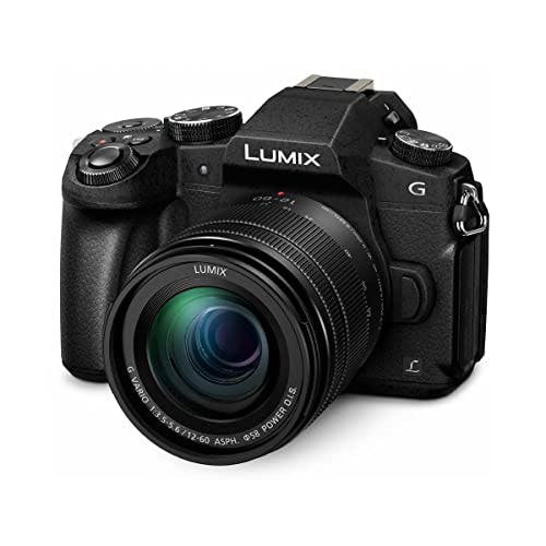Compara precios Panasonic LUMIX G85 - Cámara digital 4K, lente O.I.S de potencia de 12-60 mm, cámara sin espejo de 16 megapíxeles, estabilización de imagen dual en el cuerpo de 5 ejes, visualización LCD de inclinación y táctil de 3 pulgadas, DMC-G85MK (negro)