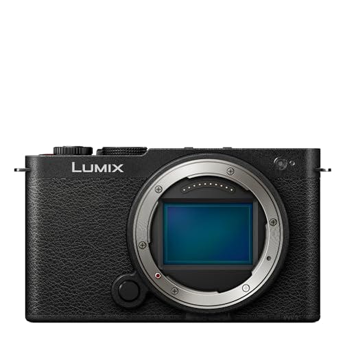 Compara precios Panasonic LUMIX S9 Cámara sin Espejo, 24.2MP Full Frame con Phase Hybrid AF, New Active I.S. Tecnología - DC-S9BODYK (Negro)