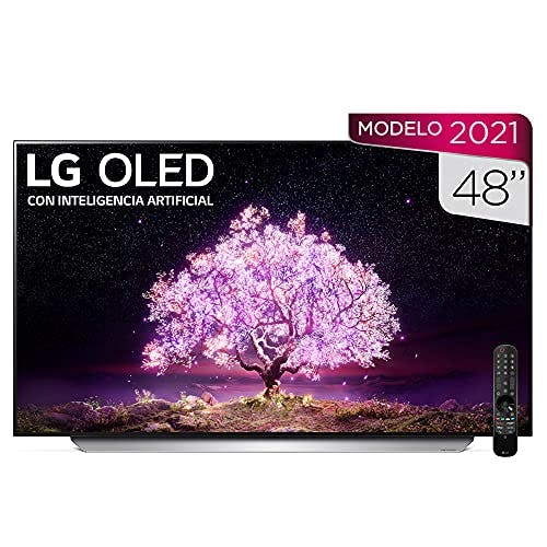 Imagen frontal de Pantalla LG 48" 4K Smart TV OLED OLED48C1PSA AI ThinQ (2021)