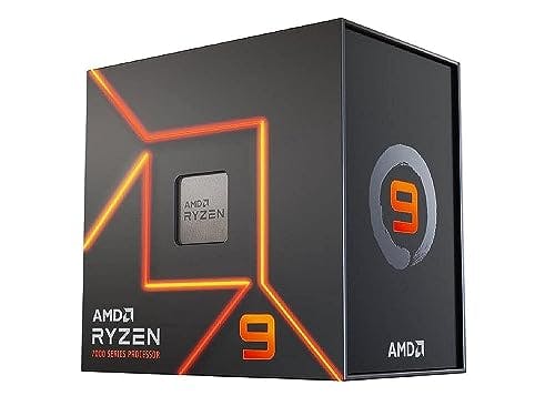 Imagen frontal de Procesador AMD Ryzen 9 7950X Radeon Graphics, S-AM5, 4.50GHz, 16-Core, 64MB Cache - No Incluye Disipador