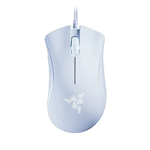 Imagen frontal de Razer DeathAdder Essential - Mouse Gamer Personalizable Blanco