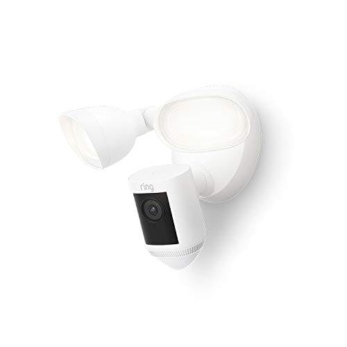 Compara precios Ring Floodlight Cam Wired Pro con vista aérea y detección de movimiento 3D - Blanca
