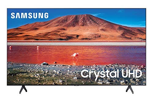 Imagen frontal de SAMSUNG 58 Class TU700D 4K Crystal UHD HDR Smart TV (2020), Netflix Disney HBO Spotify Youtube (Reacondicionado)