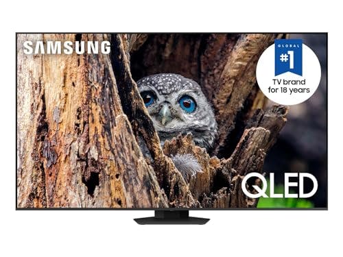 Imagen frontal de SAMSUNG - Smart TV Q80D QLED 4K de 65 Pulgadas, Color Negro