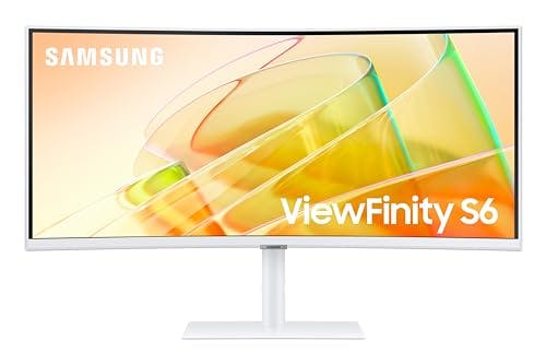 Imagen frontal de Samsung Monitor 34" Thunderbolt Curvo High Resolution White LS34C650TALXZX (LC34J791WTLXZX)